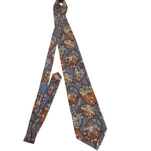 Vintage 1992‎ Warner Bros Looney Tunes Bugs Bunny Tennis Silk Necktie Men